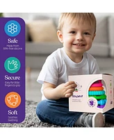 Sperric Toddler Stacking Silicone Stacking Toy – Premium Stacking Toys for Teething – Interactive and Fun Stacking Toys Made of Soft Sil