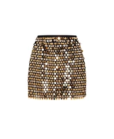 City Chic Plus Disco Skirt