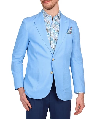 Tailorbyrd Men's Solid Linen Sportcoat