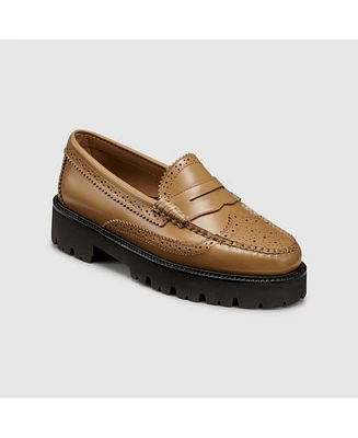 G.h.bass Womens Whitney Brogue Super Lug Weejuns Loafer