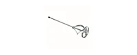 Bon 85-141 Mixer Ribbon 5-inches Dia 52-inches Hex Shaft Plated Steel