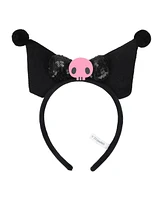 Kuromi Soft Plush Fabric Cosplay Headband