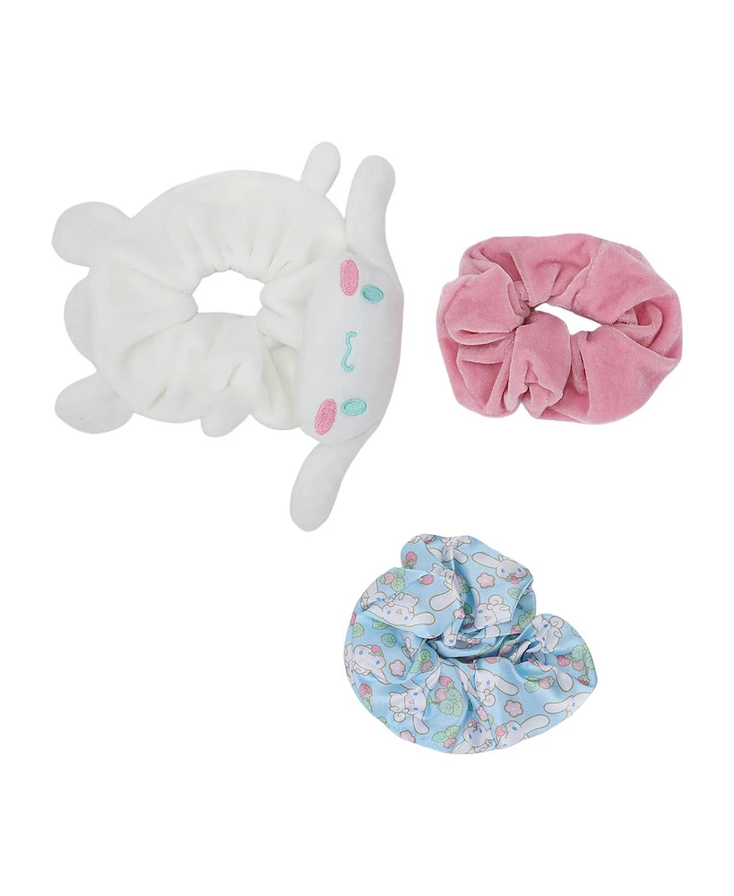 Cinnamoroll 3-Pack Scrunchie Set