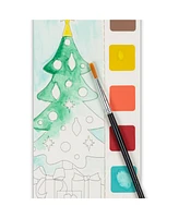 Watercolor Bookmark Pad: Holiday Cheer