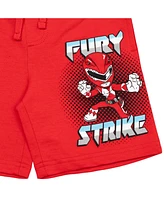 Power Rangers Boys French Terry 2 Pack Shorts