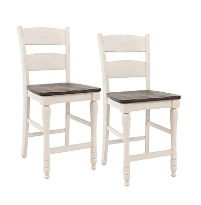 Ladderback Counter Stool (Set of 2)