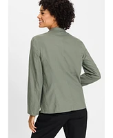 Olsen Women's Linen Viscose Blazer