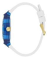 Guess Men's Multi-Function White Silicone Watch, 44mm