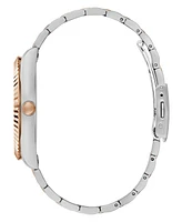 Guess Men's Day and Date Two-Tone Stainless-Steel Watch, 42mm