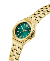 Guess Women's Analog Gold-Tone Stainless Steel Watch, 34mm