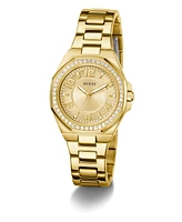 Guess Women's Analog Gold Tone Stainless Steel Watch, 34mm
