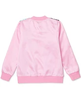 JoJo Siwa Girls Sequin Zip Up Bomber Jacket