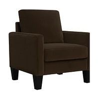 Fabric Upholstered Arm Chair – Cozy and Elegant Design