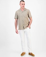Michael Kors Men's Relaxed-Fit Solid Shirt