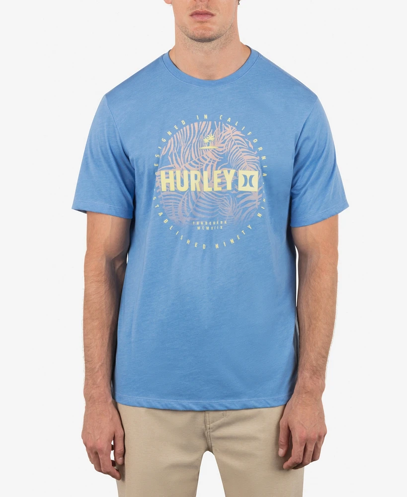 Hurley Men's Palm World Short Sleeve T-Shirt