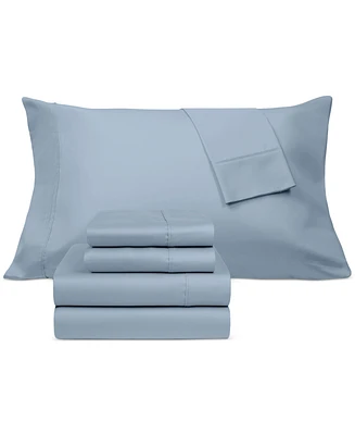 Aq Textiles 800 Thread Count Cotton Blend with Cool Comfort 6-Pc. Sheet Set, Queen