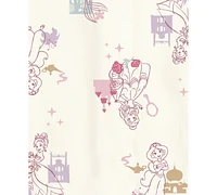 Disney Baby Girls Princesses Footed Coverall & Headband, 2 Piece Set