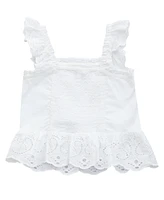 Guess Big Girls Muslin Tank Top