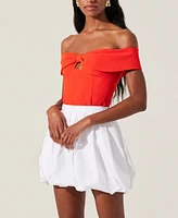 Astr the Label Women's Telayna Off-The-Shoulder Top
