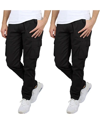Blu Rock Men's -Pack Flex Stretch Cargo Pants