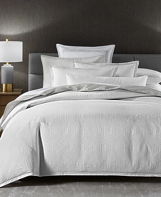 Hotel Collection Italian Positano Matelasse 3-Pc. Duvet Cover Set, Full/Queen, Exclusively at Macy's