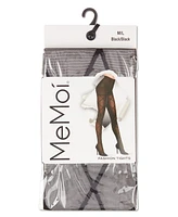 MeMoi Women's Diamond Patterned Fashion Sheer Tights Me-107