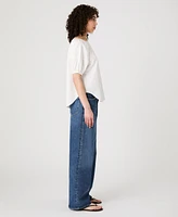 French Connection Women's Alexis Cotton Puff-Sleeve Top