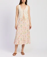 En Saison Women's Mia Midi Skirt