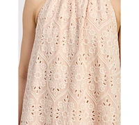 En Saison Women's Elana Cotton Sleeveless Minidress