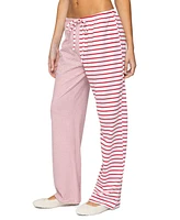 Edikted Women's Laken Mixed Striped Pants