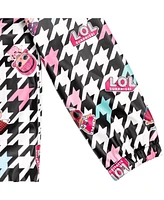 L.o.l. Surprise! Girls Zip Up Waterproof Hooded Rain Jacket Coat