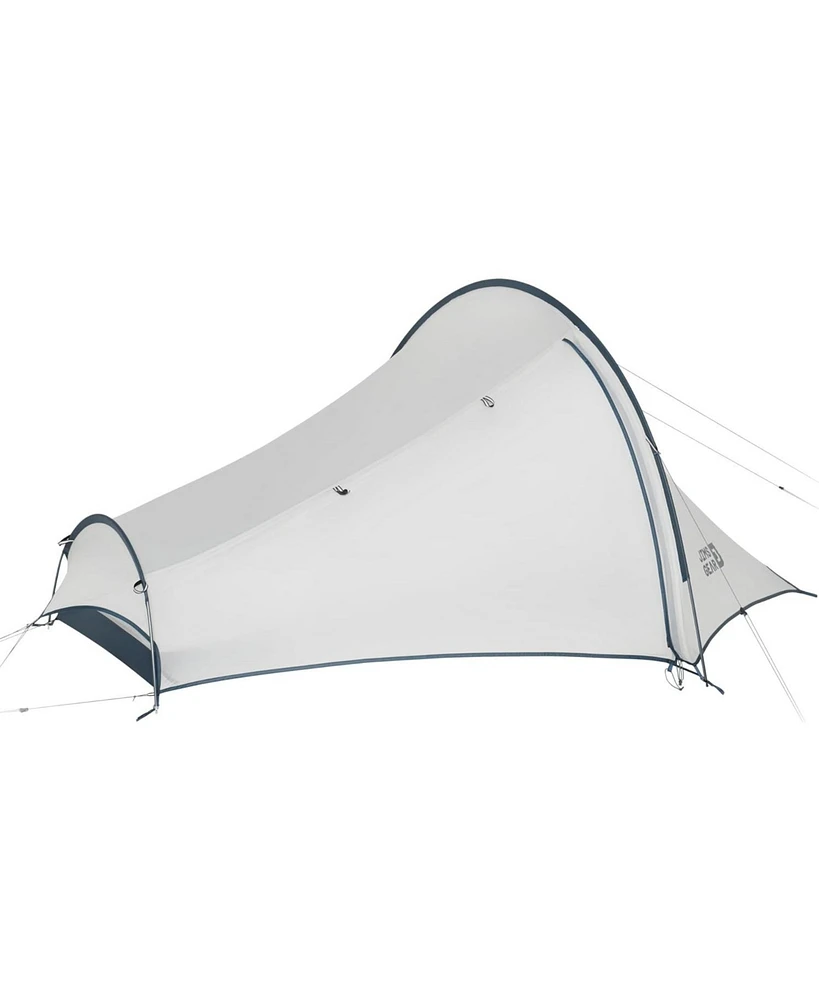 Naturehike Jims Gear Ultralight Backpacking Tent, 1-2 Person Tunnel Tent with Vestibule, Waterproof and Windproof for High-Altitude Camping