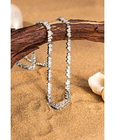T Shape Zirconia Tennis Choker Necklace
