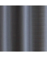 Kate Aurora Gray 4 Piece Rod Pocket Semi Sheer Floral Window Curtain Panel Set