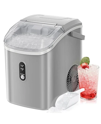 Antarctic Star Nugget Countertop Ice Maker with Soft Chewable