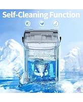 Antarctic Star Nugget Countertop Ice Maker with Soft Chewable