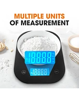 Cheer Collection Kitchen Scale - Red