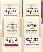 Lovery 6-Pc. Goat Milk Soap Bars Set