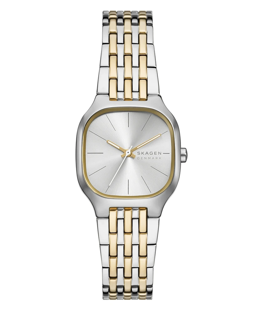 Skagen Women's Mellem Lille Quartz Three-Hand Two-Tone Stainless Steel Watch, 28mm