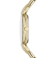 Skagen Women's Anita Lille Quartz Three-Hand Gold Stainless Steel Watch, 30mm