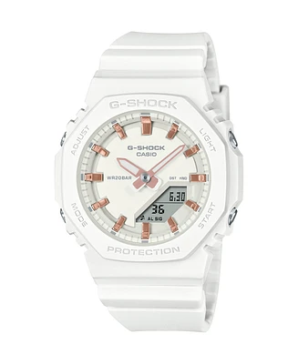 G-Shock Unisex Quartz White Resin Watch, 40.2mm