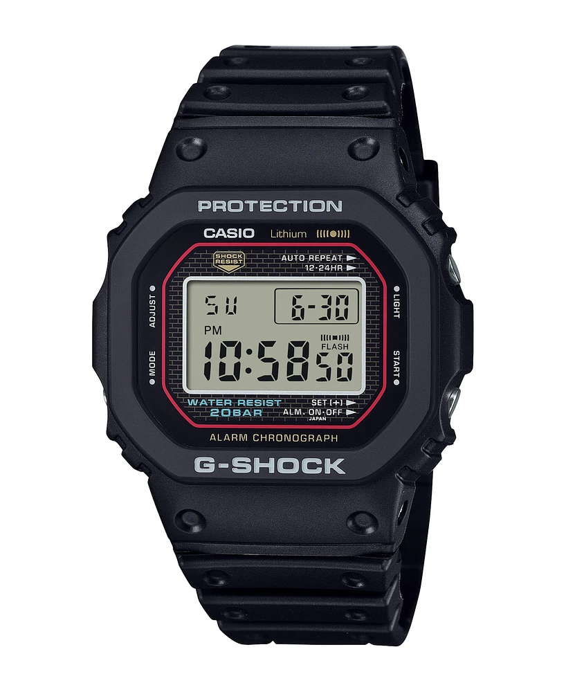 G-Shock Men's Quartz Black Resin Watch, 42.3mm