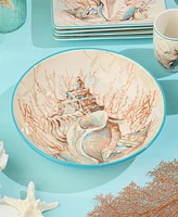 Certified International Escape to the Sea Serving Bowl