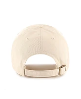 '47 Brand Men's Natural Chicago Cubs Blues Clean Up Adjustable Hat