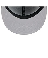 New Era Men's Black Chicago White Sox Yarn Stitch 59FIFTY Fitted Hat