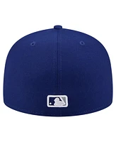 New Era Men's Royal Los Angeles Dodgers Yarn Stitch 59FIFTY Fitted Hat