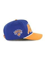 '47 Brand Men's Blue/Orange New York Knicks Drop Shadow Rope Hitch Adjustable Hat
