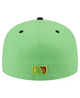New Era Men's Green/Black Round Rock Express Copa de la Diversion 59FIFTY Fitted Hat