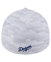New Era Men's White Los Angeles Dodgers Graded 39THIRTY Flex Hat