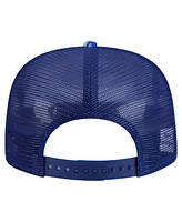 New Era Men's Royal Los Angeles Dodgers Adventure Pattern Golfer Trucker Snapback Hat